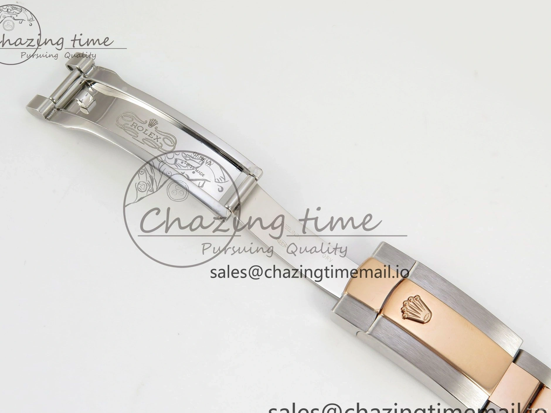 0208 DateJust 41 126331 SS RG ARF 1:1 Best Edition White MOP Diamonds Dial on Oyster Bracelet SH3235 (Weighted) UrbanChic 186